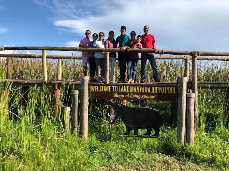 Follow Alice clients at the Lake Manyara Hippo Pool