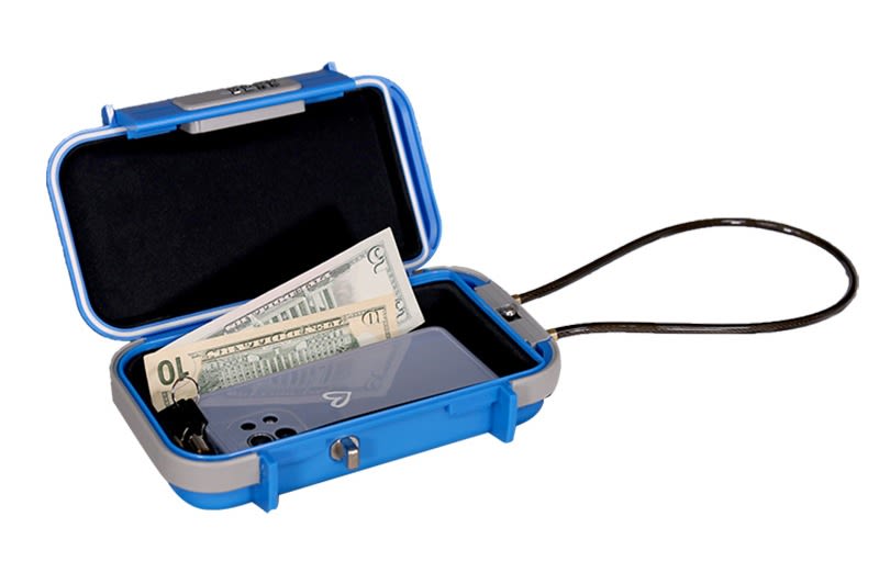 Portable safety deposit box