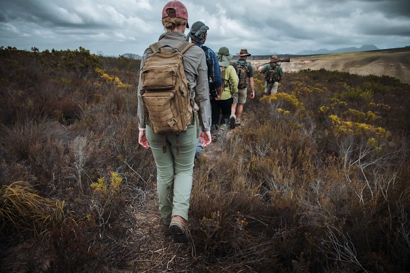 walking safari in South Africa