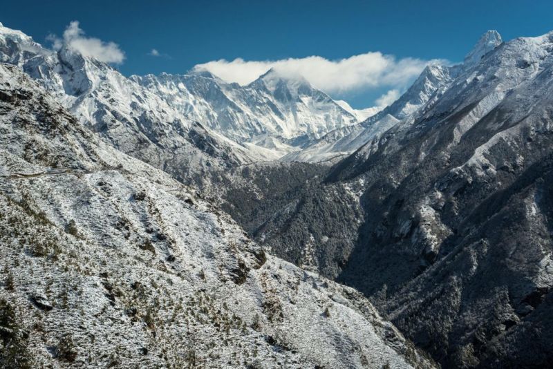 Everest Base Camp trekking route