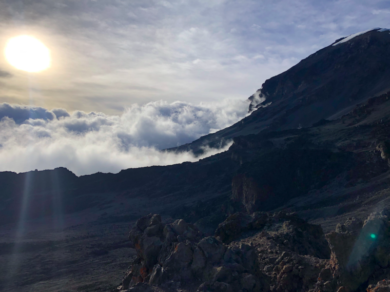 Kilimanjaro clouds