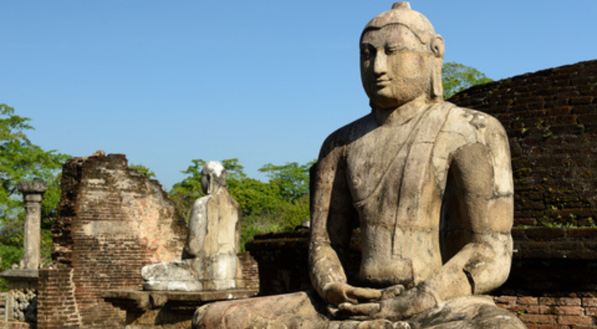 Polonnaruwa in Sri Lanka