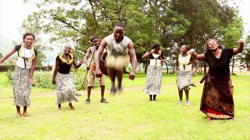 A Bakiga traditional dance, Uganda