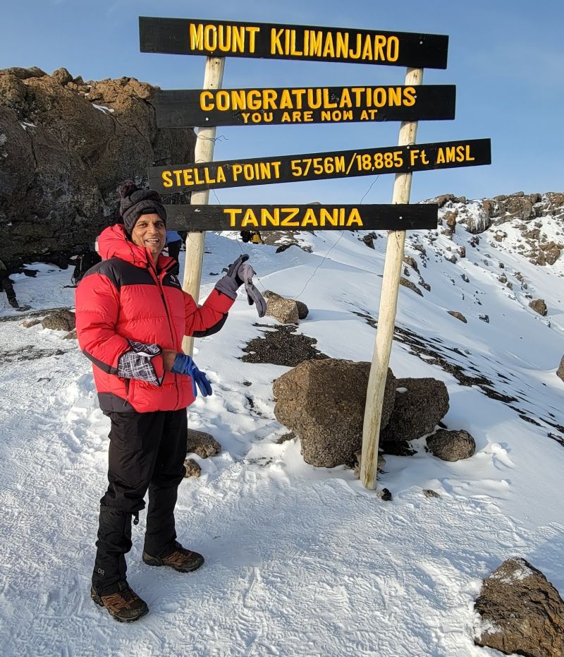 Kilimanjaro Uhuru summit May 2022 Rafiq K.