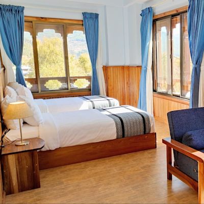 Hotel Tshang Tshang Villa Paro bedroom