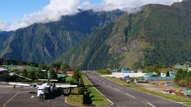 Lukla Airport EBC trek Nepal