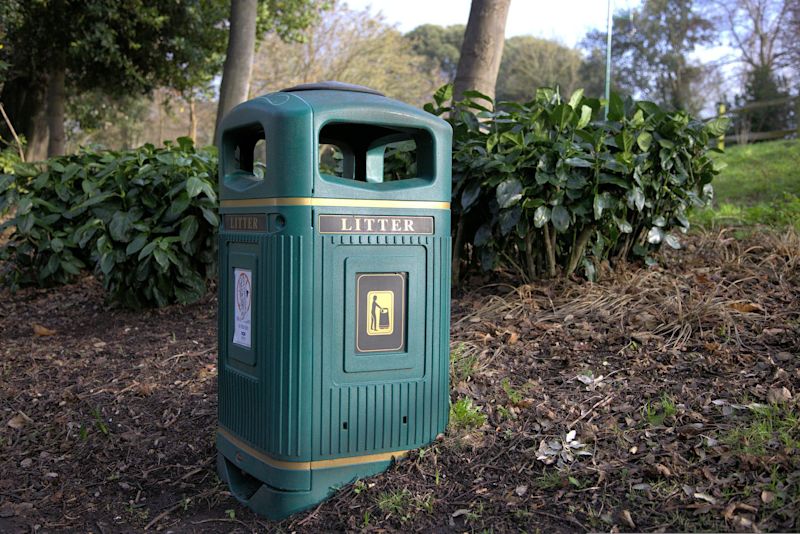 Park litter bin