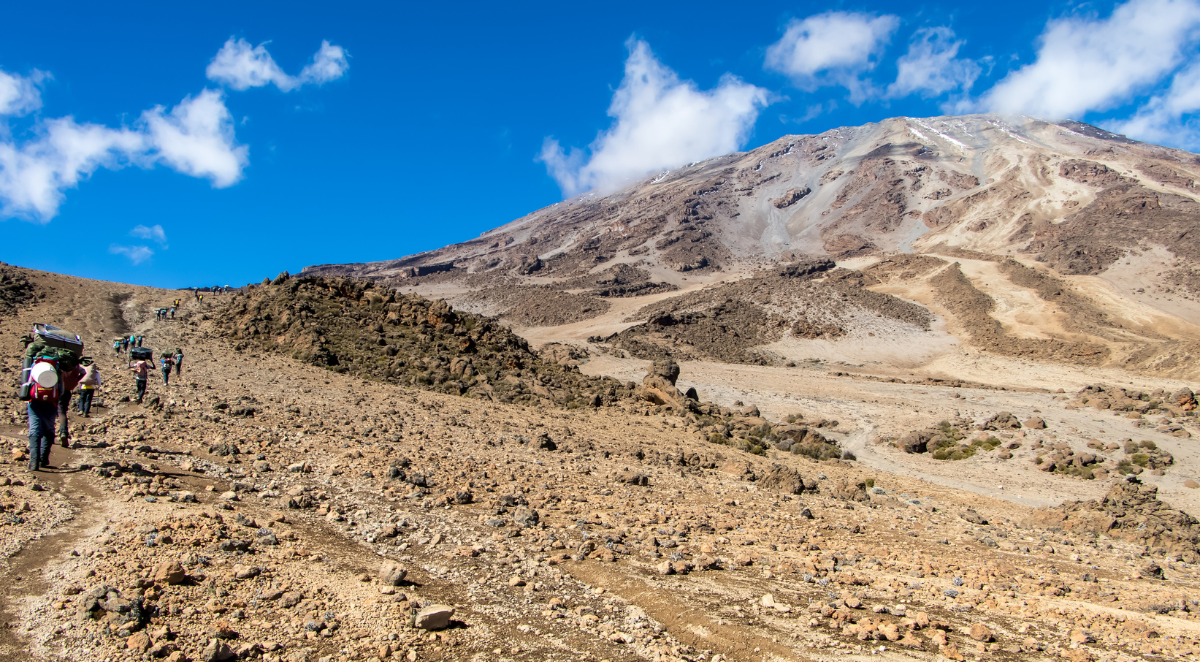 Mount Meru porters