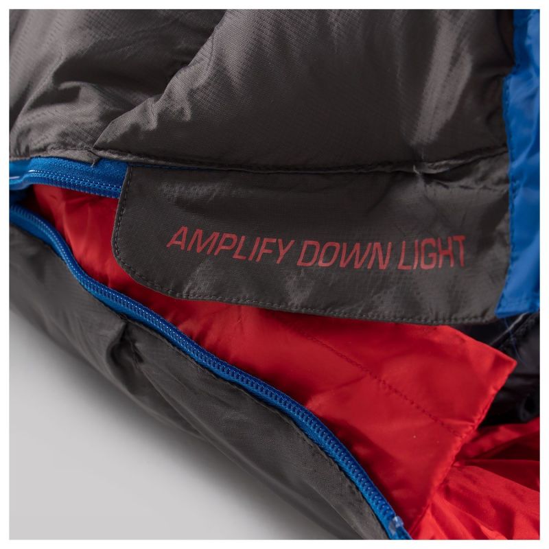 Sleeping bag zip and draft tube