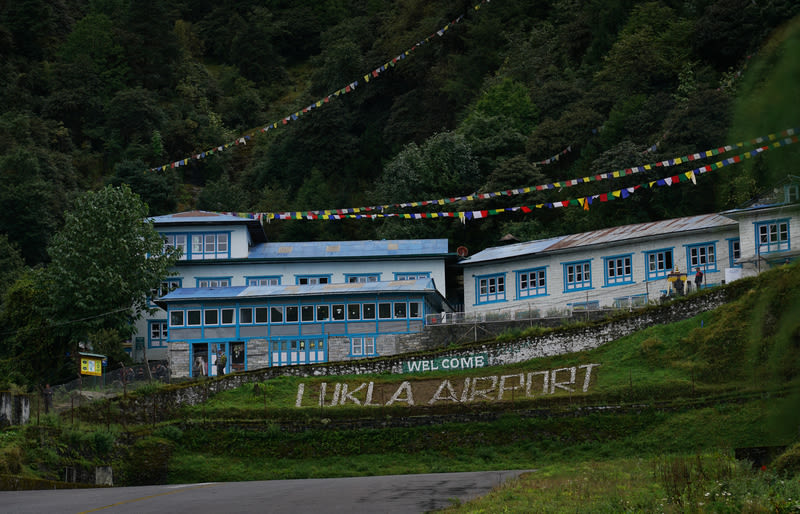Lukla Airport Building Tenzing-Hillary Airport, Nepal, EBC trek