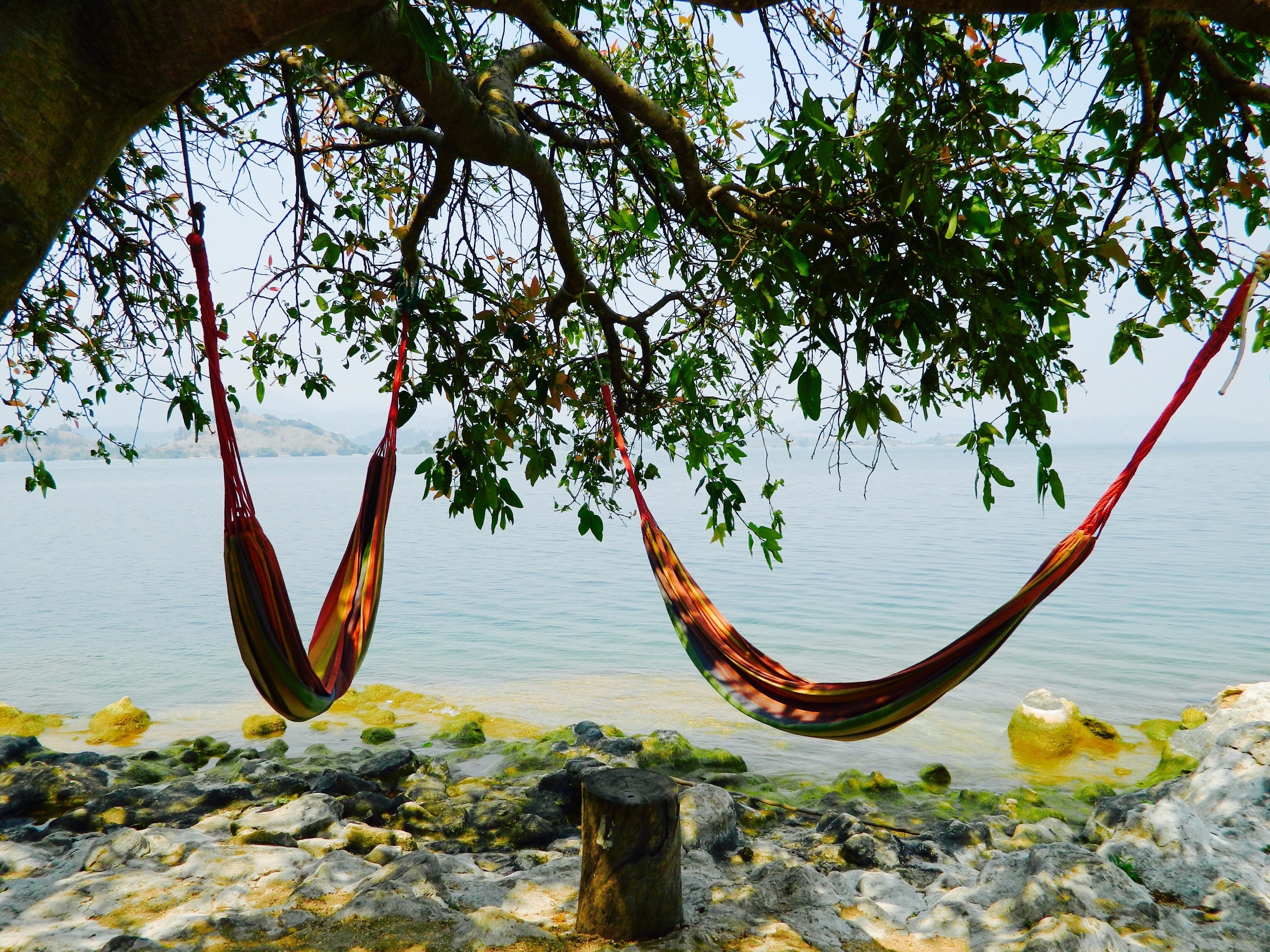 Ours. Lake Kivu hammocks Rwanda