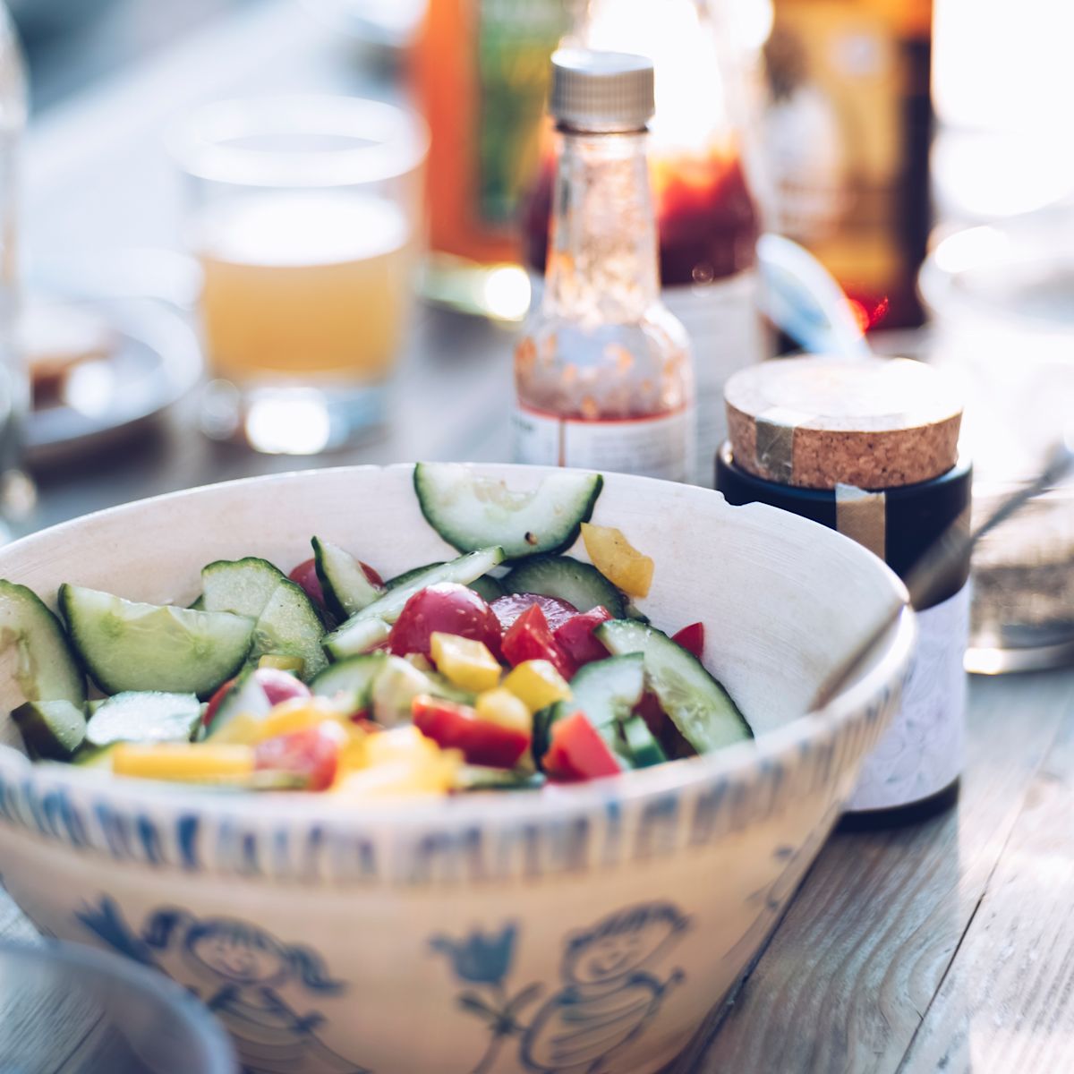 Salad in a bowl