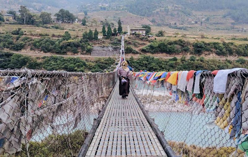 Punakha suspension bridge