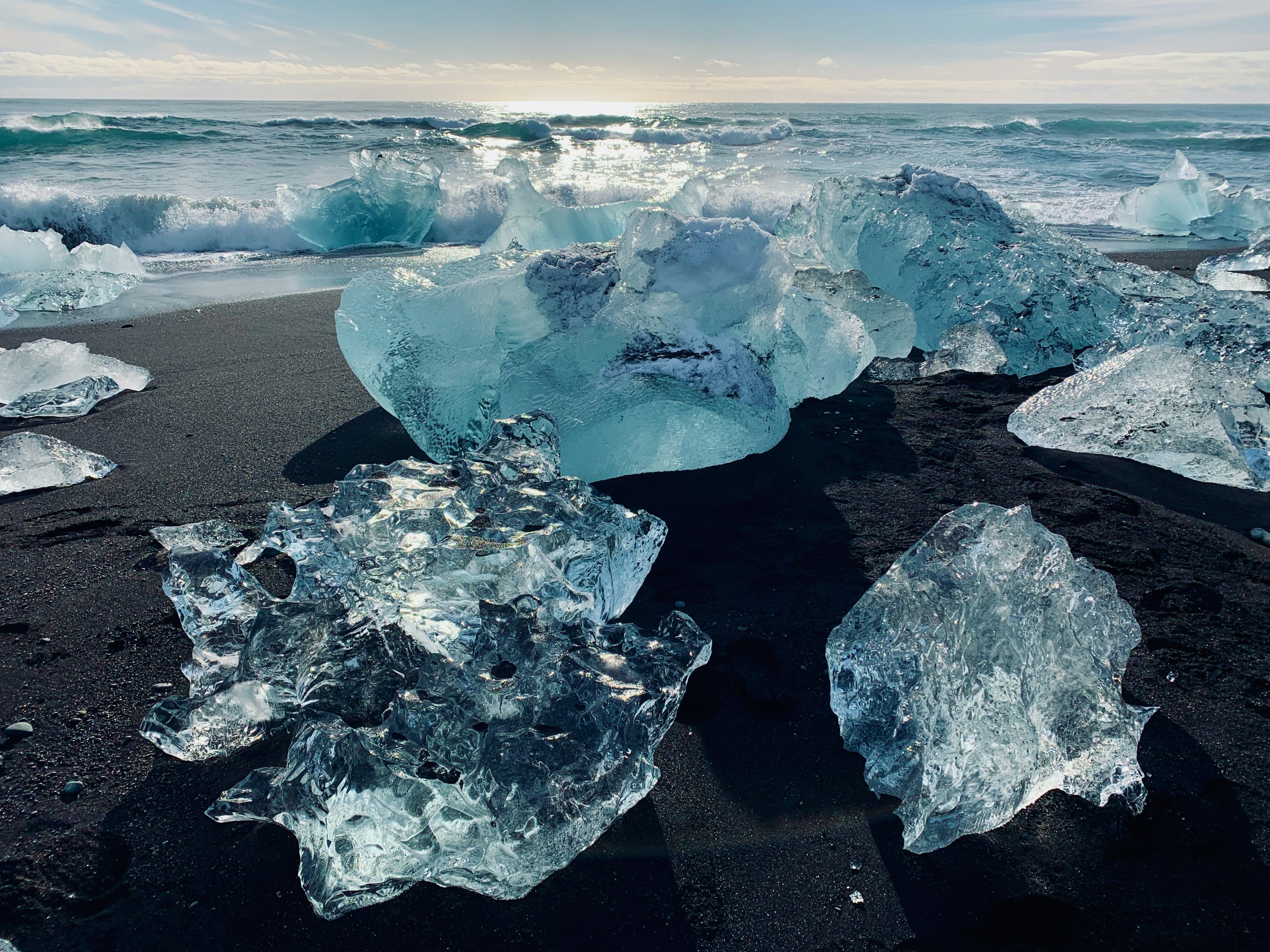 Ours. Iceland Diamond Beach