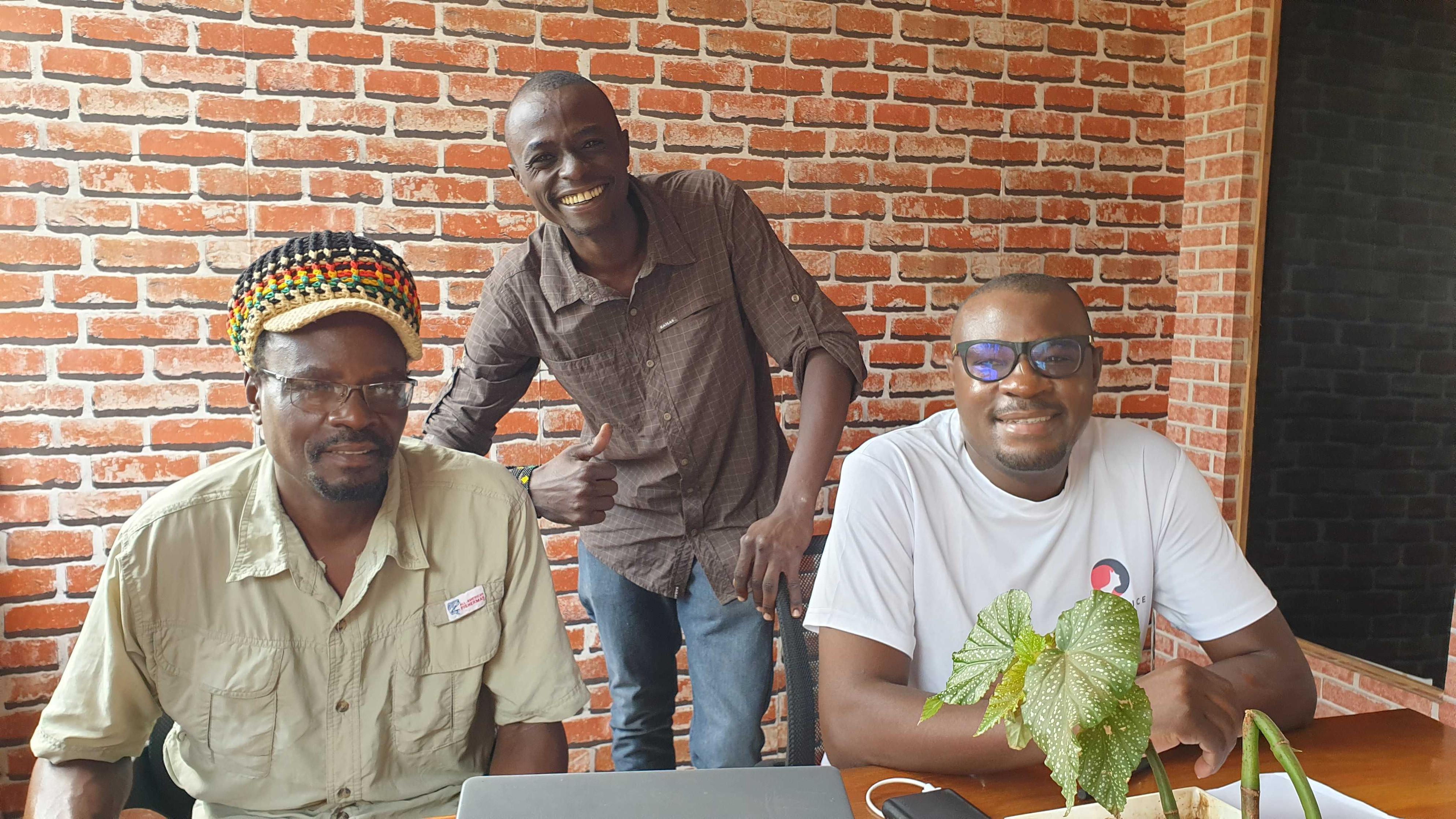 Trevor, Chris and Bobu, FA team pic