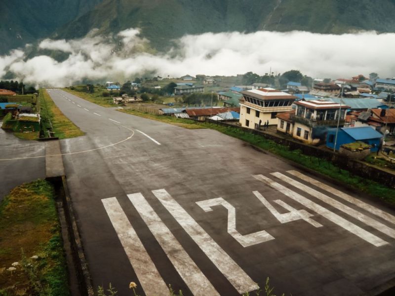 Lukla Airport is the gateway to the Everest Base Camp trek