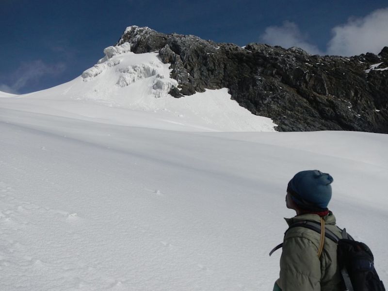 Snowcapped Rwenzori mountains