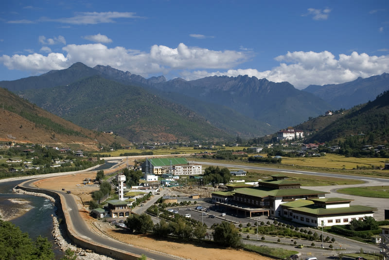 Paro Airport, Bhutan