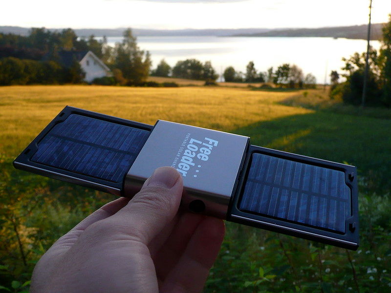 portable solar charger, hc gilje on Flickr
