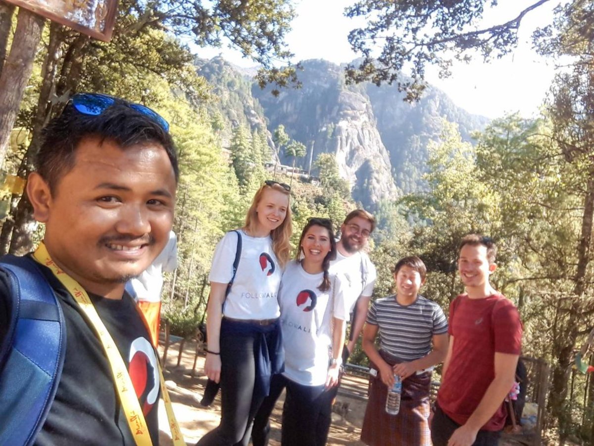 Group shot in Bhutan, Bhutan travel guide