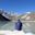 Marco sitting at Gokyo Lake, EBC trek, Nepal
