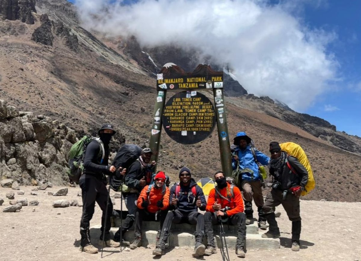 Group shot - Lava Tower Camp
