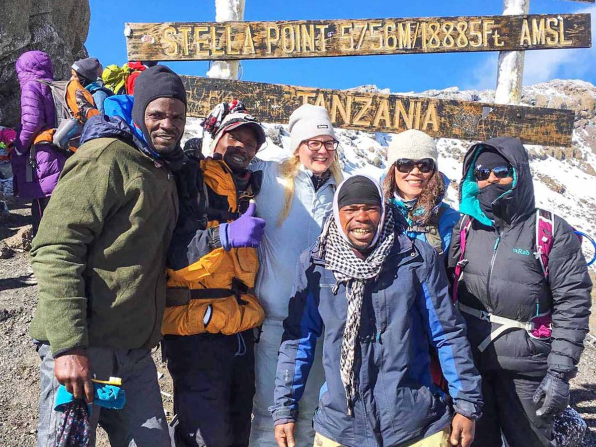 Stella Point on Kilimanjaro - adventure trip 2020 idea
