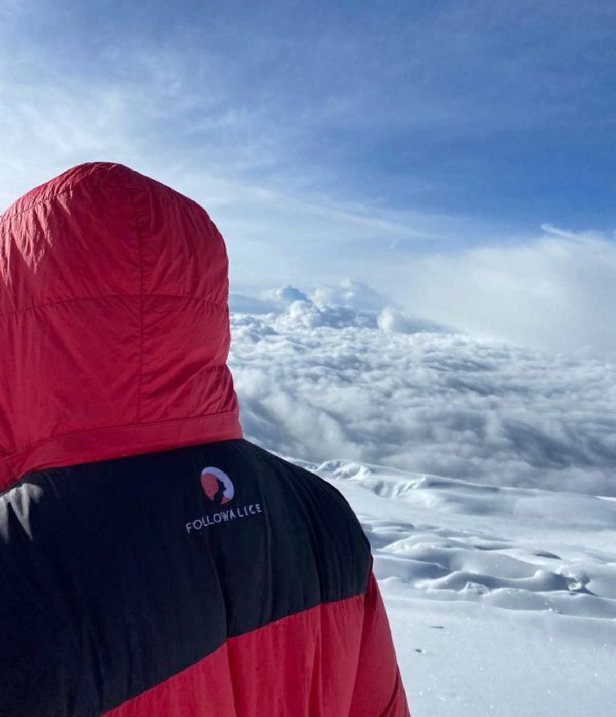 Follow Alice Kilimanjaro down jacket