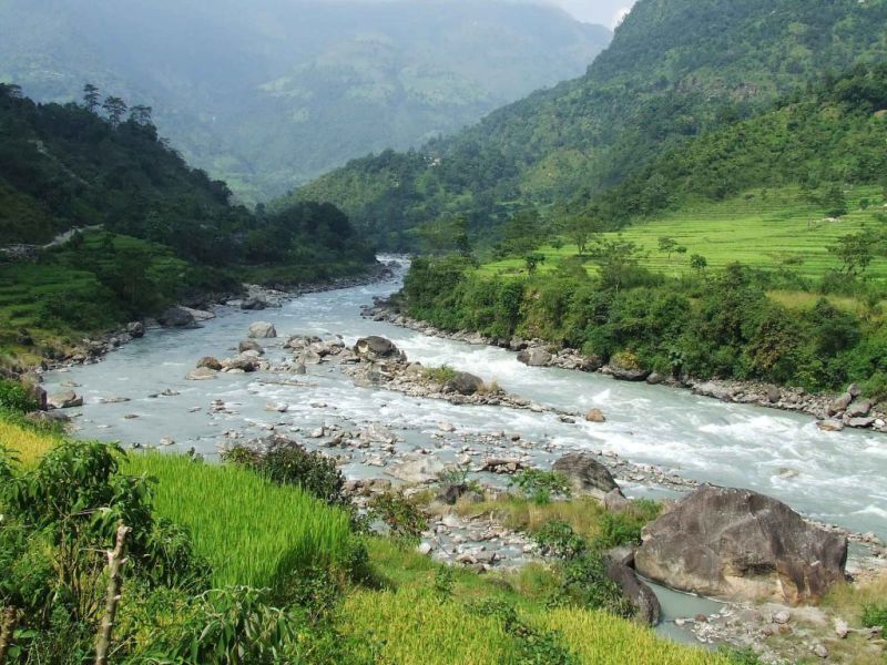 River in Annapurna