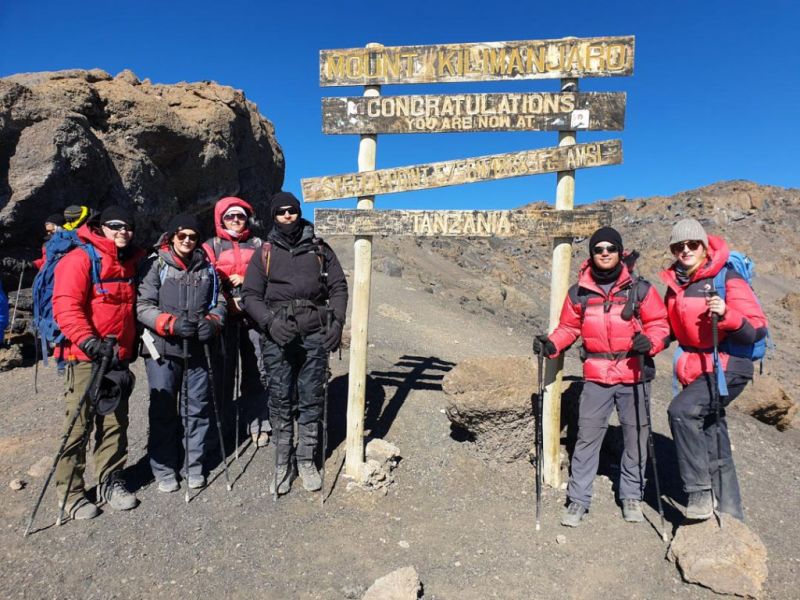 summit Kilimanjaro