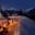 Sledding at night - ski weekend