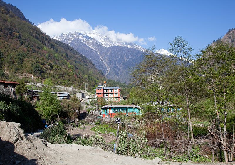 Bagarchhap village Nepal