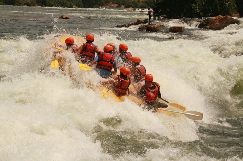 White Nile white water rafting Uganda