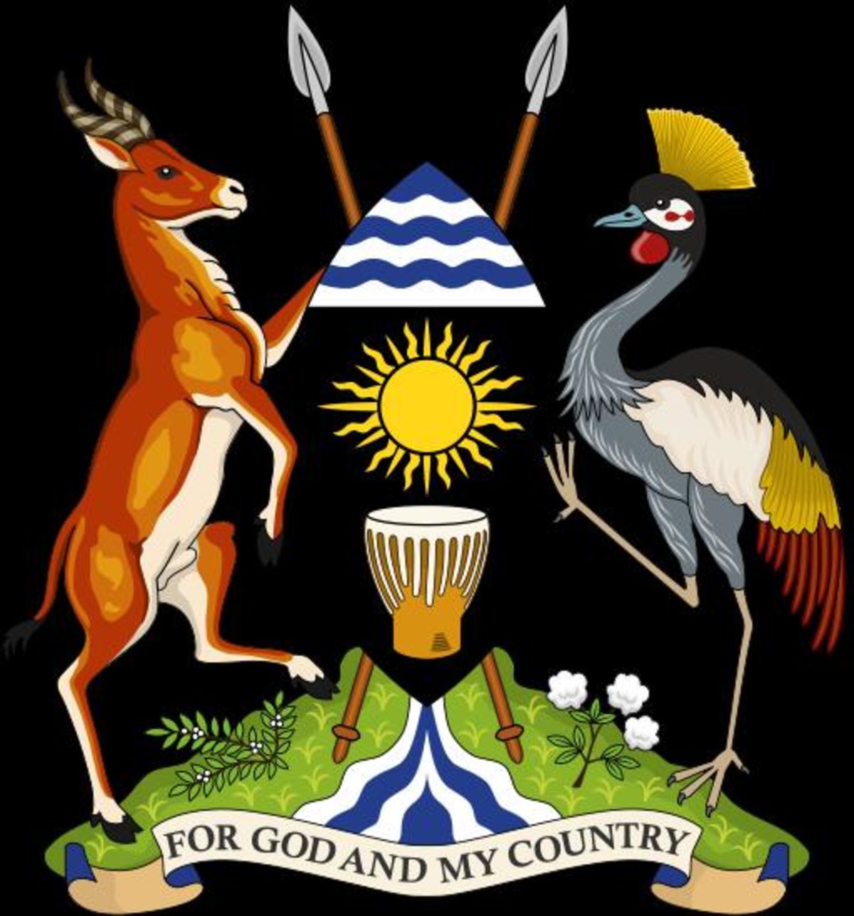 Uganda coat of arms