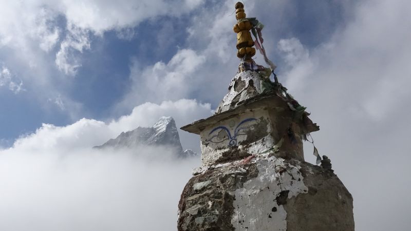 Stupa on EBC trek, Nepal