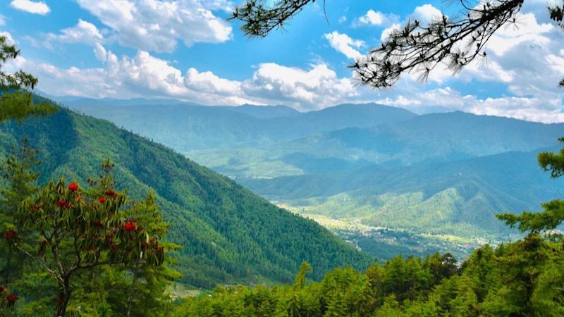 Paro, visiting Bhutan