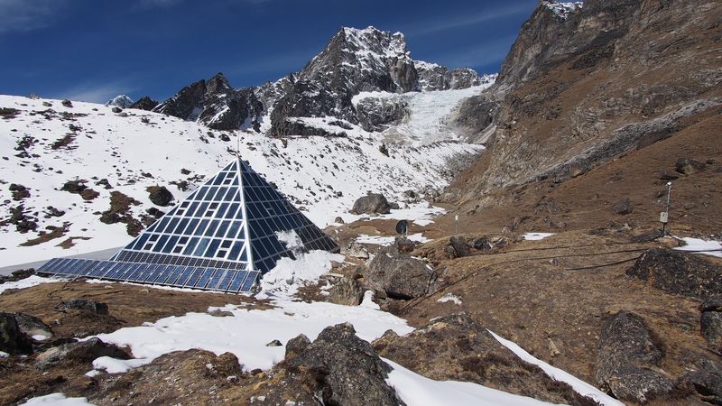 Ev-K2-CNR, aka the Italian Pyramid