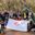 Group with flag on Kilimanjaro