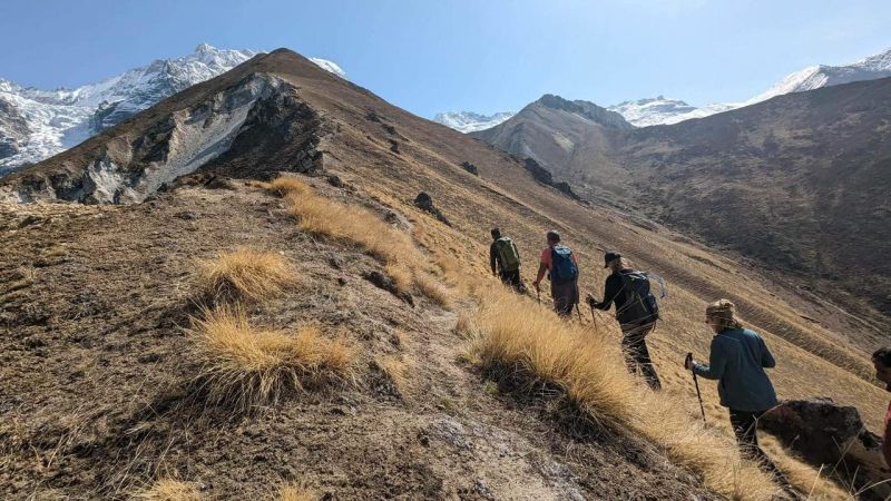 Bryan and Nikki Langtang Valley trek Nepal May 2023