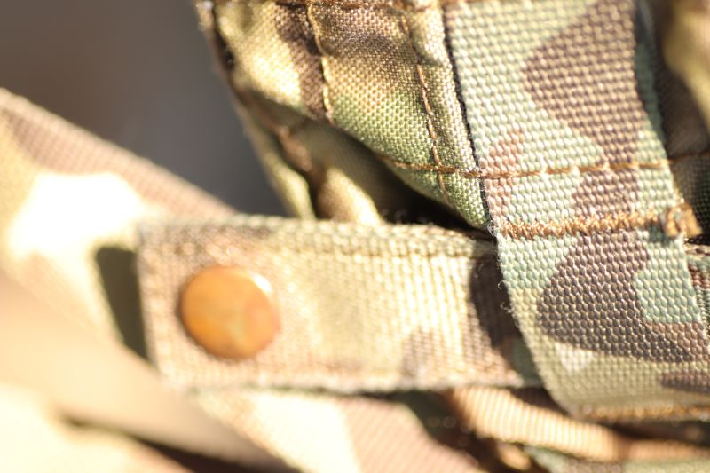Close up of backpack made from Cordura fabric