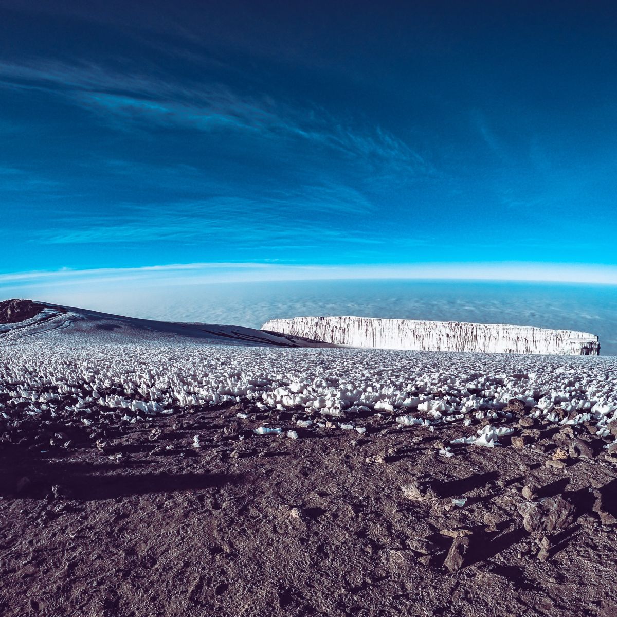 Kilimanjaro glaciers