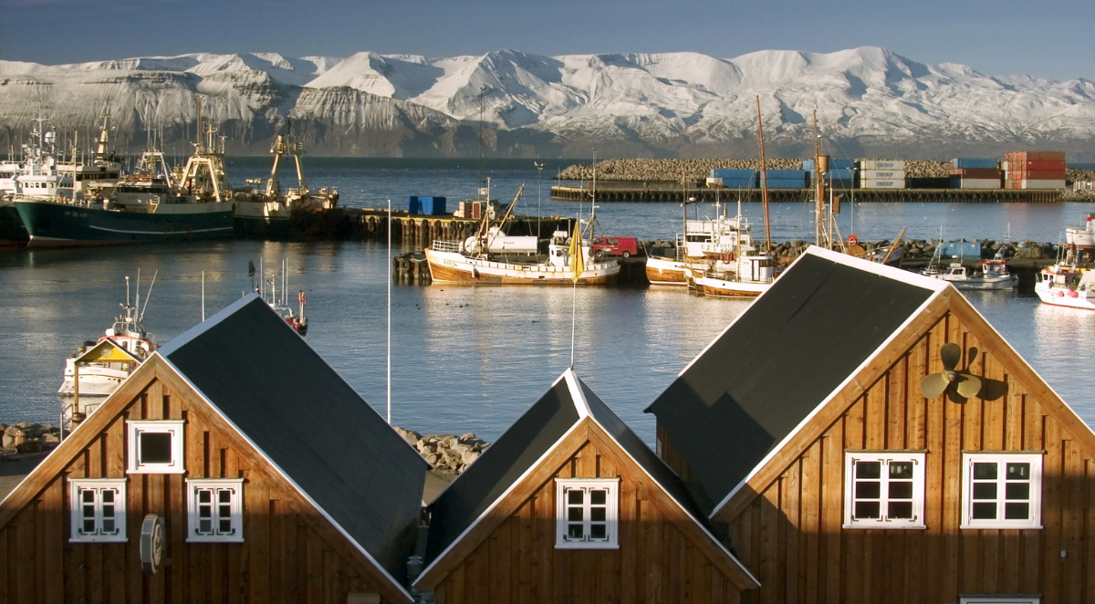 Seaport in Iceland