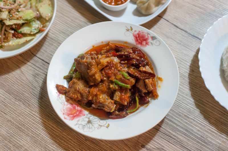 Phaksha Ribs, The Bhutanese Chili Pork Ribs