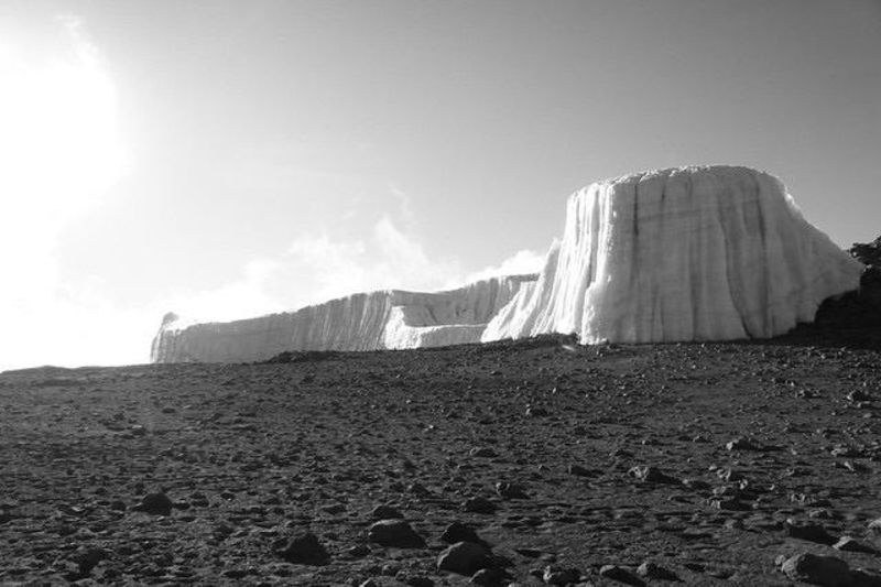 Furtwangler Glacier on Kilimanjaro